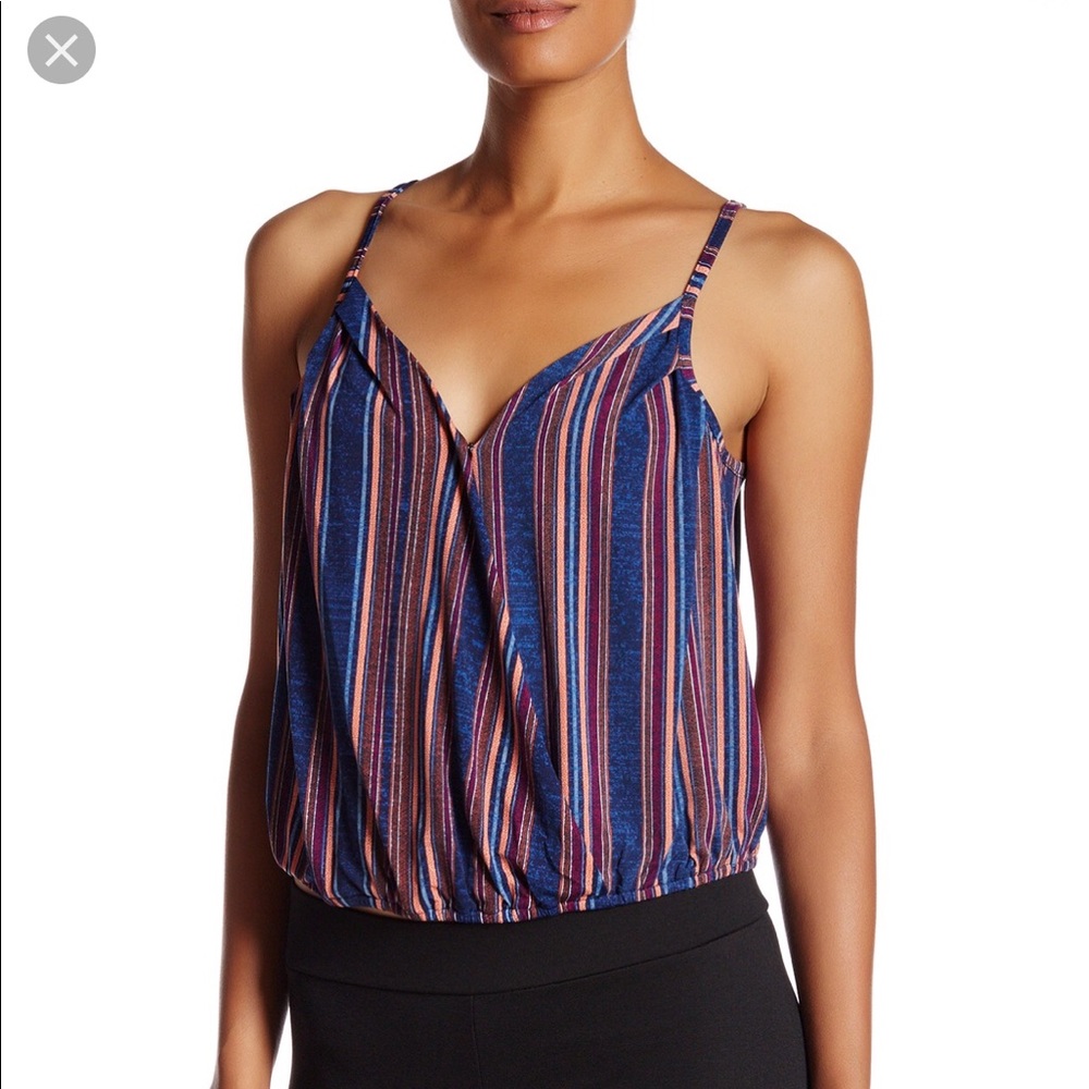 BCBGeneration Striped Cami